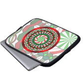 Die Farben des Weihnachtsbilds Laptopschutzhülle (Vorne Knopf)