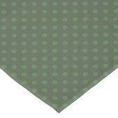 Die Farben des Weihnachtsleckers Tischdecke (Schrägansicht)