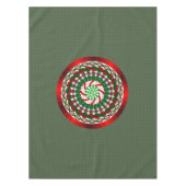 Die Farben des Weihnachtsleckers Tischdecke (Vorderseite)