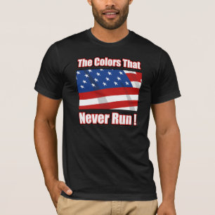 Die Farben, die nie T - Shirt laufen lassen