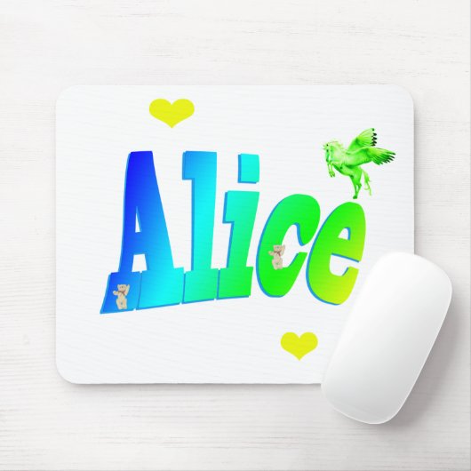 Die Farben für Alice, Mousepad (Mit Mouse)