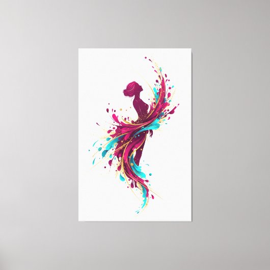 Die Farben im Inneren Leinwanddruck (Vorderseite)