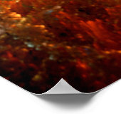 Die Farben in der Serie, Extravagante Farbe. Hinte Poster (Ecke)