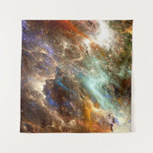 Die Farben in der Serie, Extravagante Farbe. Hinte Wandteppich (Vorderseite (Horizontal))