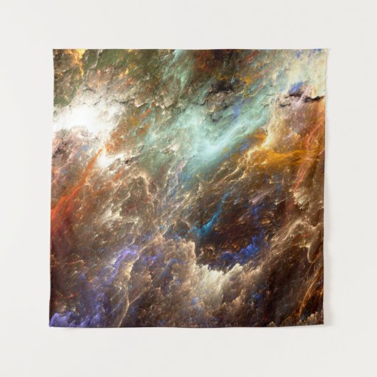 Die Farben in der Serie, Extravagante Farbe. Hinte Wandteppich (Vorderseite)