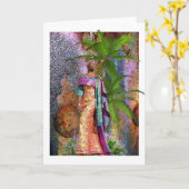 Die Farben in meiner Welt Karte (Gelbe Blume)