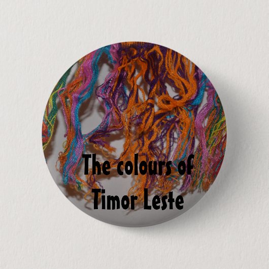 Die Farben Timor-Lestes Button (Vorderseite)