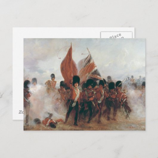 Die Farben: Vorbei an den Schotten Postkarte (Vorne/Hinten)