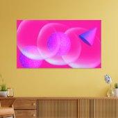 DIE FARBENABSTRAKTION LEINWANDDRUCK (Insitu (Wohnzimmer))