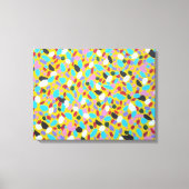 Die farbenfrohe Abstrakte Kunstdruckerei der Sonne Leinwanddruck (Vorderseite)