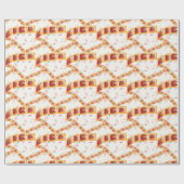 Die farbenfrohe Alphabet-Melodie Geschenkpapier (Flach)