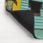 Die farbenfrohe Architektur des Viertels La Boca Mousepad (Ecke)
