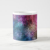 Die farbenfrohe Galaxie Jumbo-Tasse (Vorderseite)