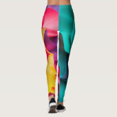Die farbenfrohe Leggings (Rückseite)