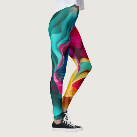 Die farbenfrohe Leggings (Rechts)