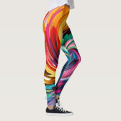 Die farbenfrohe Leggings (Rechts)