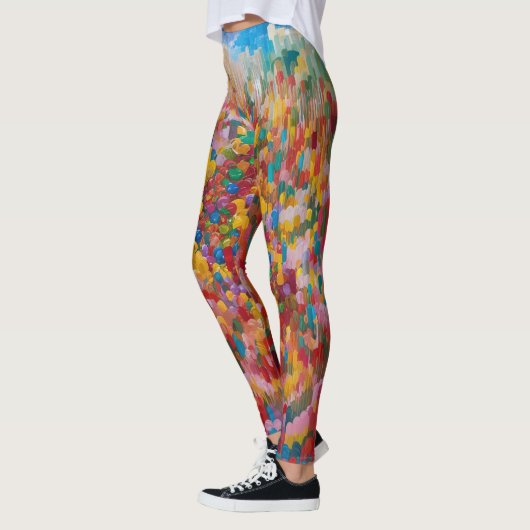 Die farbenfrohe Leggings (Links)