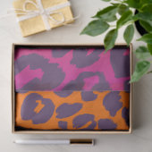 Die farbenfrohe Leopard-Serie Design 4 Seidenpapier (Geschenk)