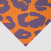 Die farbenfrohe Leopard-Serie Design 4 Seidenpapier (Ausschnitt)