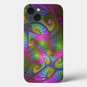 Die farbenfrohe, leuchtende, trippy-Abstrakte Frak Case-Mate iPhone Hülle