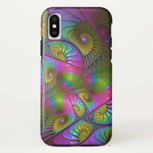 Die farbenfrohe, leuchtende, trippy-Abstrakte Frak Case-Mate iPhone Hülle