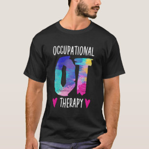 Die farbenfrohe Ota-Arbeitstherapie T-Shirt