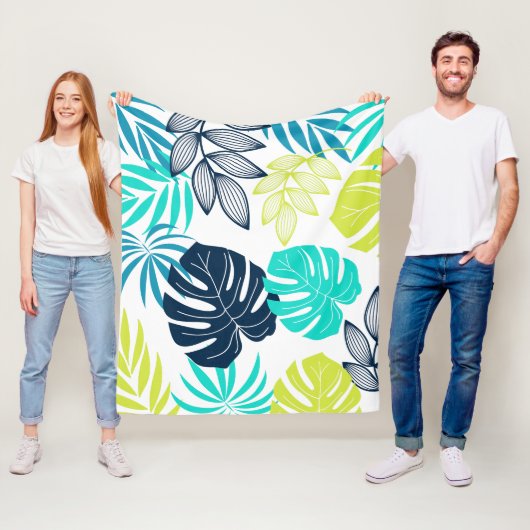 Die farbenfrohen Blätter Fleecedecke (Beispiel)