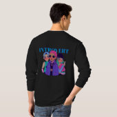 Die farbenfrohen Introvertierten T-Shirt (Schwarz voll)