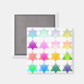 Die farbenfrohen Sterne von David Magnet (Vorderseite/Rückseite)