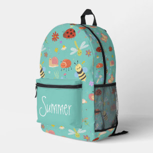 Die farbenfrohen süßen Käfer für Kinder Bedruckter Rucksack