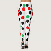 Die farbigen Bälle Leggings (Rückseite)