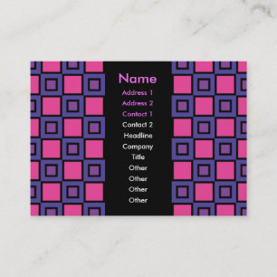Die Farblila Geschäfts-Karte Visitenkarte