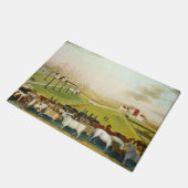 Die Farm Cornell (Landschaft Pennsylvania) Fußmatte (Schrägansicht)