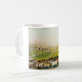 Die Farm Cornell (Landschaft Pennsylvania) Kaffeetasse (Vorderseite Links)