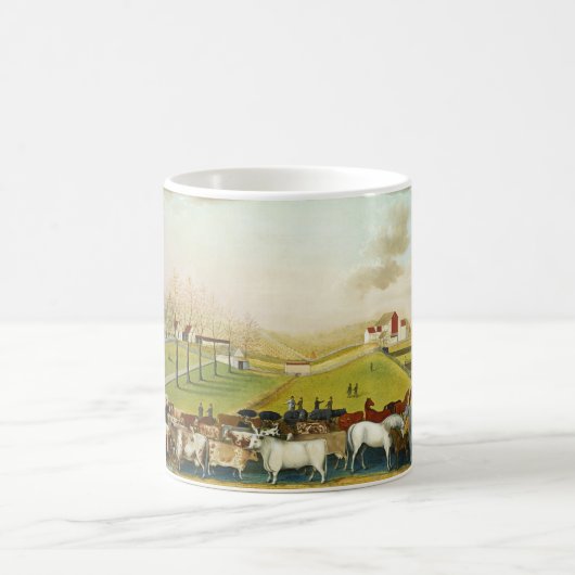 Die Farm Cornell (Landschaft Pennsylvania) Kaffeetasse (Mittel)