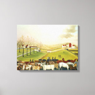 Die Farm Cornell (Landschaft Pennsylvania) Leinwanddruck