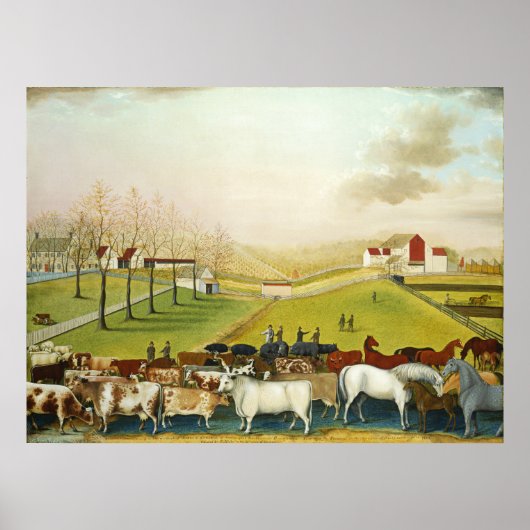 Die Farm Cornell (Landschaft Pennsylvania) Poster (Vorne)