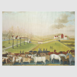 Die Farm Cornell (Landschaft Pennsylvania) Seidenpapier