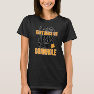 Die Farm Pickleball Cornhole Lagerfeuer Tailgating T-Shirt