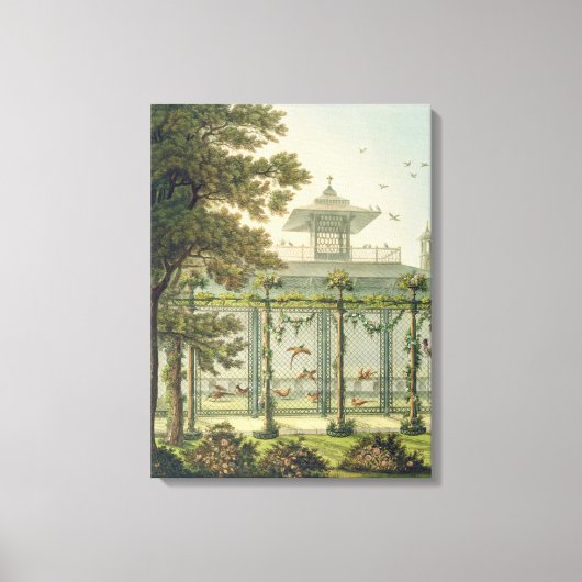 Die Fasanterie, eingraviert von Joseph Constantine Leinwanddruck (Vorderseite)