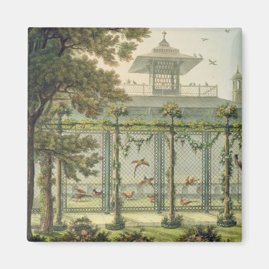 Die Fasanterie, eingraviert von Joseph Constantine Magnet (Vorne)