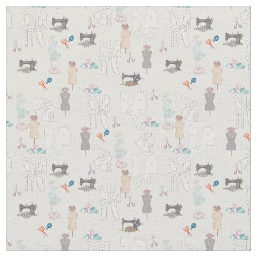 Die Fashion Designer Tools Fabric Stoff (Nahaufnahme)