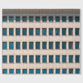 Die Fassade des modernen Gebäude mit rechteckigem Geschenkpapier (Flach)