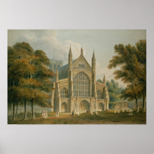 Die Fassade vom Nordwesten Poster