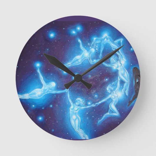 Die Fassaden Runde Wanduhr (Vorderseite)