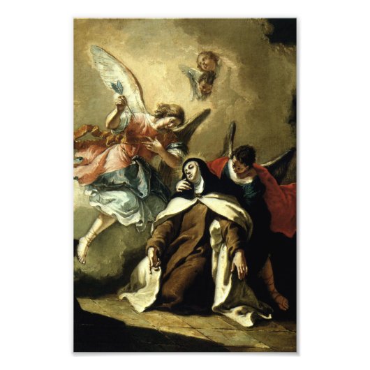 Die Faszination St. Therese - Fontebasso Fotodruck (Vorne)