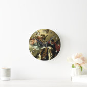 Die Faszination St. Therese - Fontebasso Runde Wanduhr (Zuhause)