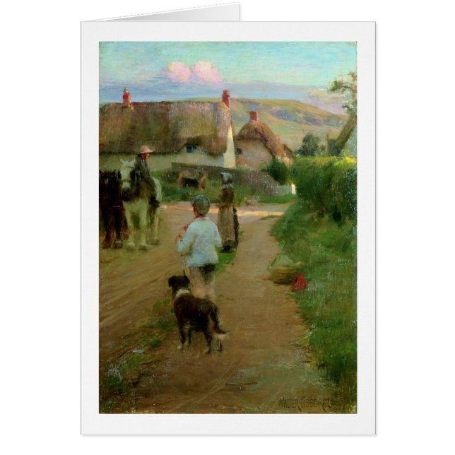 Die Faulenzer, 1888 (Öl auf Leinwand) (Vorne)