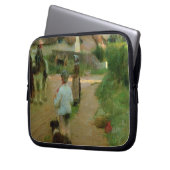 Die Faulenzer, 1888 (Öl auf Leinwand) Laptopschutzhülle (Vorderseite Links)