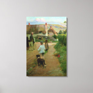 Die Faulenzer, 1888 (Öl auf Leinwand) Leinwanddruck